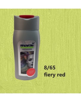 شامپو رنگ مارال - شماره 8/65  fiery red