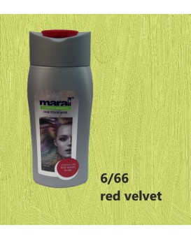 شامپو رنگ مارال - شماره 6/66  red velvet